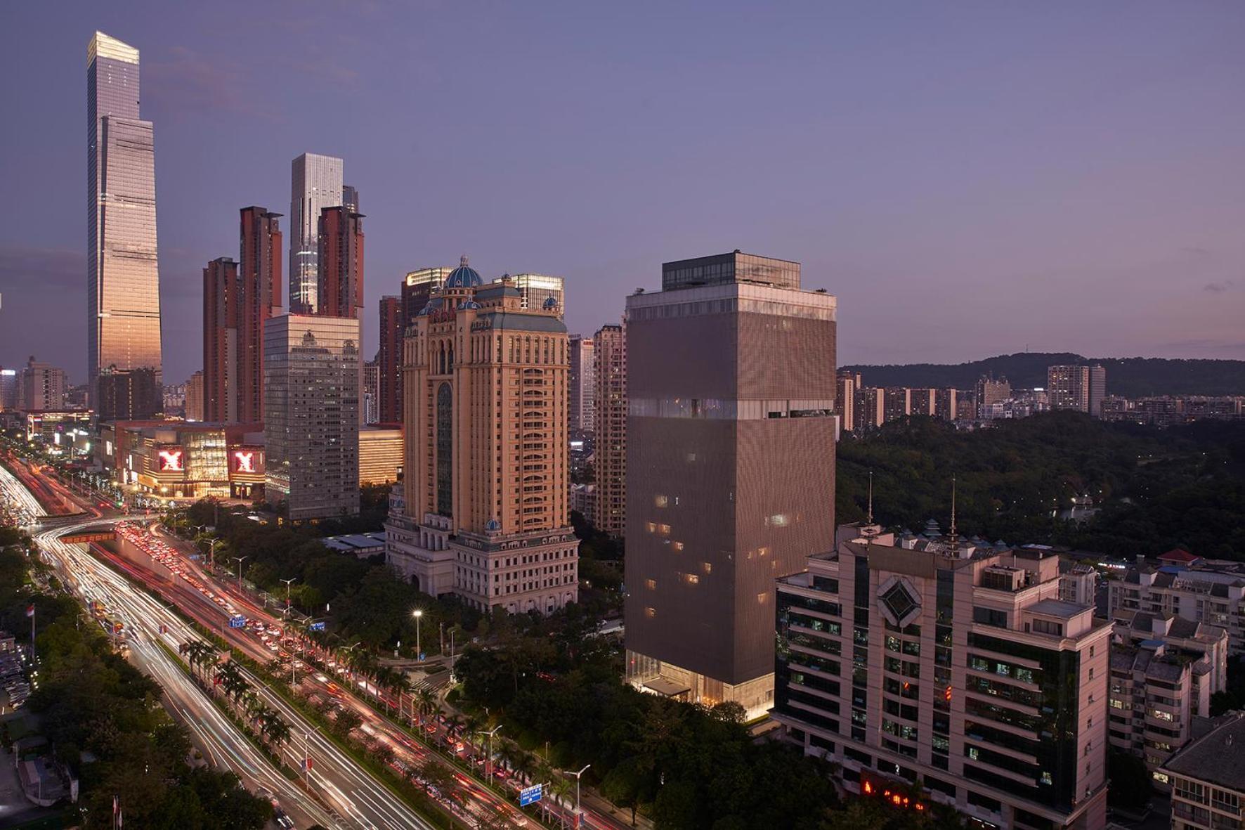 Nanning Marriott Hotel Exteriér fotografie